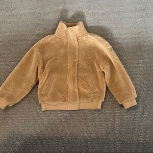 ALO Yoga Flurry Sherpa Jacket - Camel Size Small